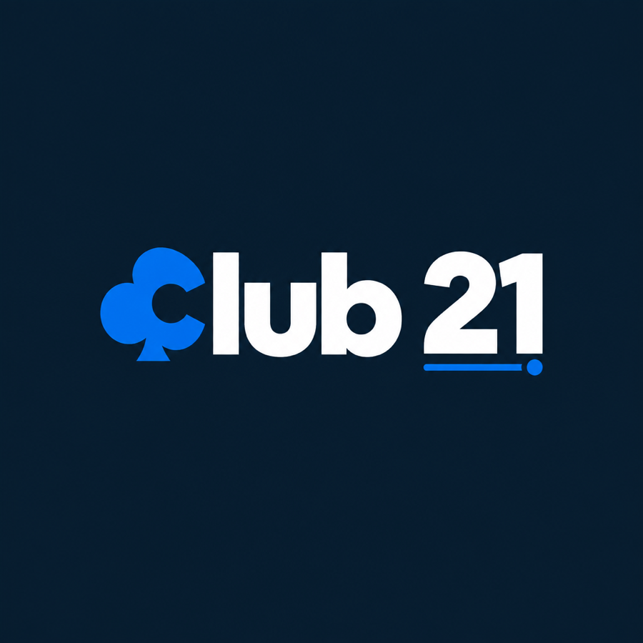 Route E, a wordmark whose C is a club suit